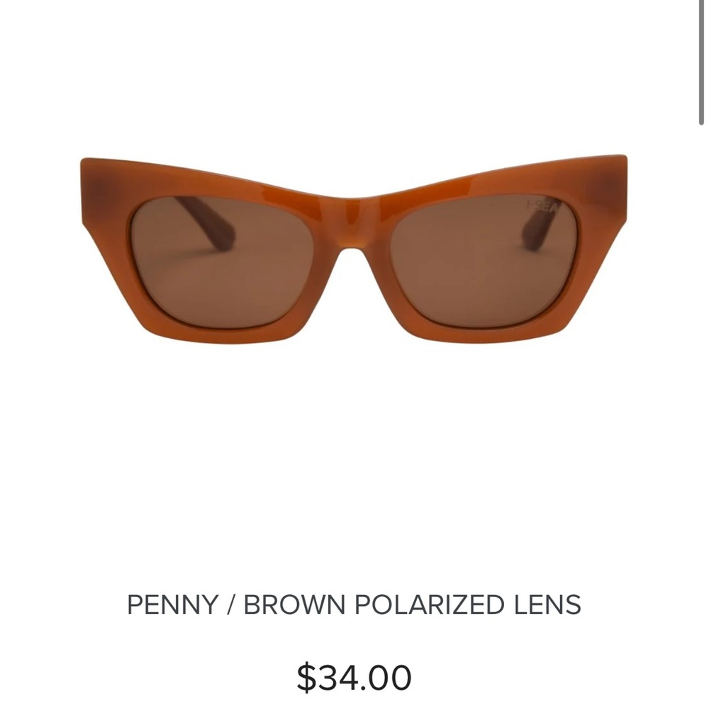 I-Sea Sophie Sunnies: Penny/Brown Polarized Lens